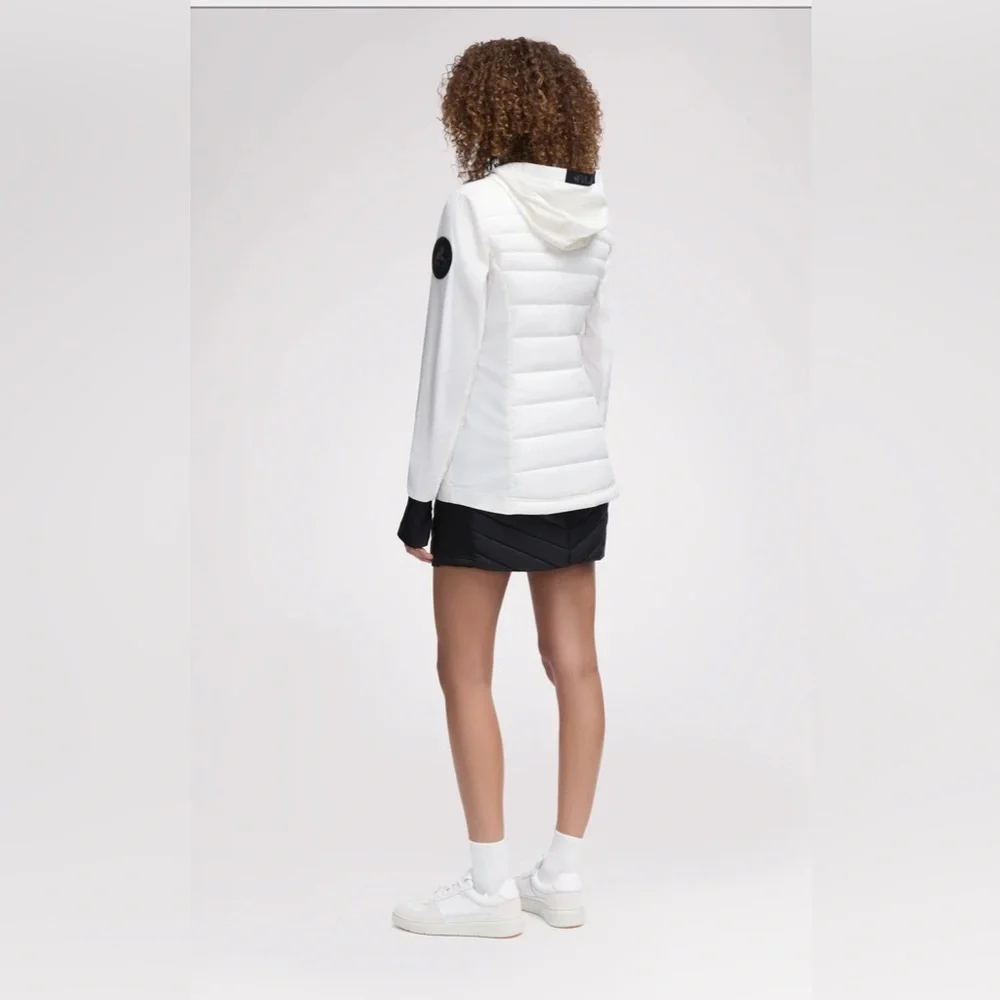Pajar Cressy Women’s stretch white and black puffer jacket - Picture 2 of 6
